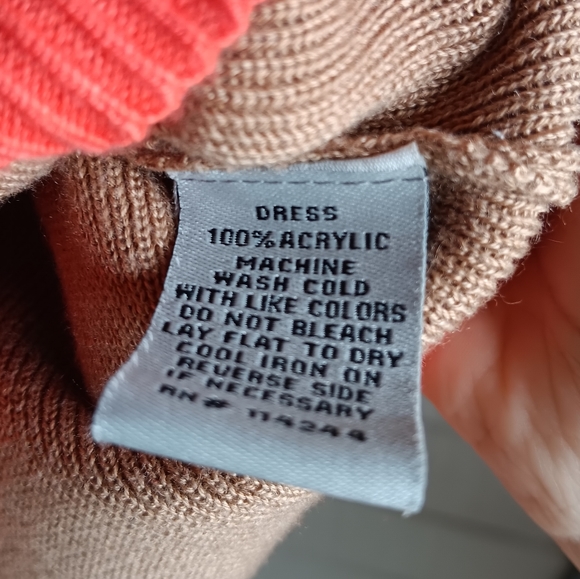 Eliza J Striped Sweater Dress Size M - Picture 4 of 5